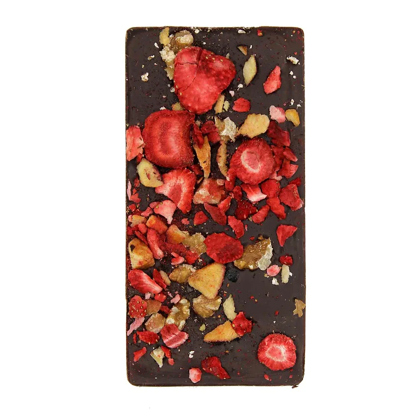 Ritonka - Bitterschokolade Pflaume, Erdbeere, Walnuss