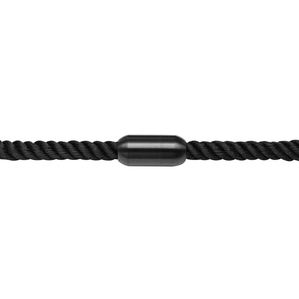 HCA - Herrenarmband - Viro XL - Textil Schwarz