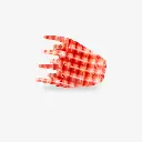 Sasstie - Haarspange - Kit Maroon