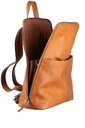 Green Burry - FLORENTINA Leder Rucksack mit Crossbody-Funktion brown tan