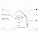 Relaxound - Satellitebox Forest Rain Wood - Naturgeräuschebox Regen