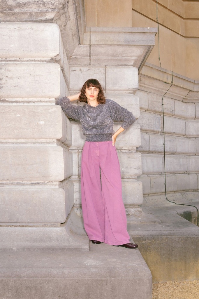 Julia June - Pullover WOLF grey 