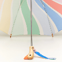 Original Duckhead - Kinder Regenschirm The Duckling - Rainbow Stripes Meri Meri Children Umbrella