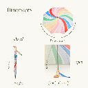 Original Duckhead - Kinder Regenschirm The Duckling - Rainbow Stripes Meri Meri Children Umbrella