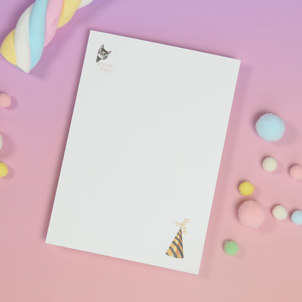 Katzenmuddi - Postkarte - Catlady