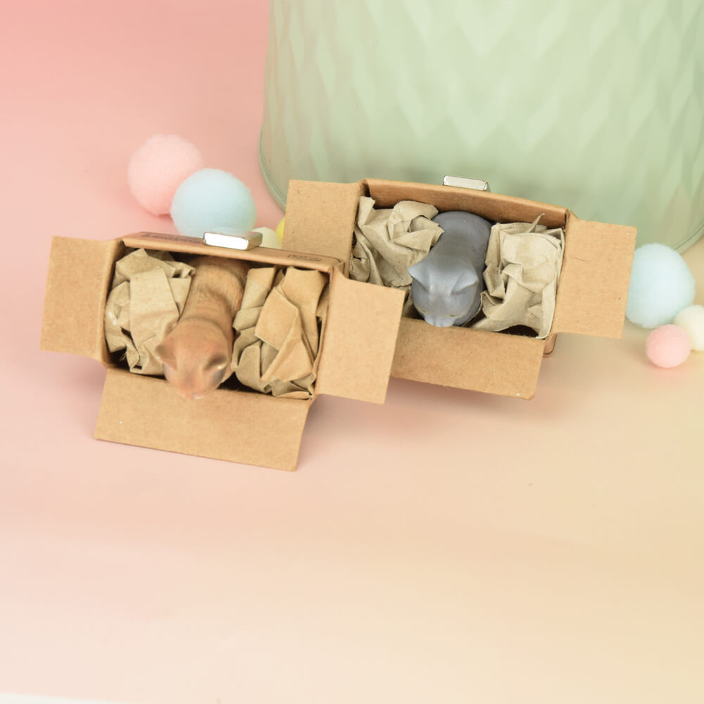 Katzenmuddi - handgemachter Magnet Katze