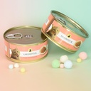 Katzenmuddi - handgemachter Magnet Katze in Dose