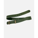 Amsterdam Heritage - Belt JIP - Ledergürtel mit verstecktem Verschluss - grün gold