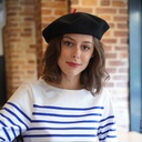 Le Beret Francais - Beret Baskenmütze - Black