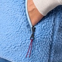 Billybelt - Sherpa Weste ärmellos - Blue + Green