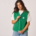 Billybelt - Sherpa Weste ärmellos - Green 2.0