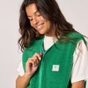 Billybelt - Sherpa Weste ärmellos - Green 2.0