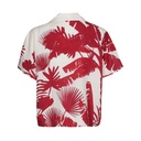 Caroline Biss - Tunika LINEN-BLEND BLOUSE WITH BOTANICAL PRINT red multicolor