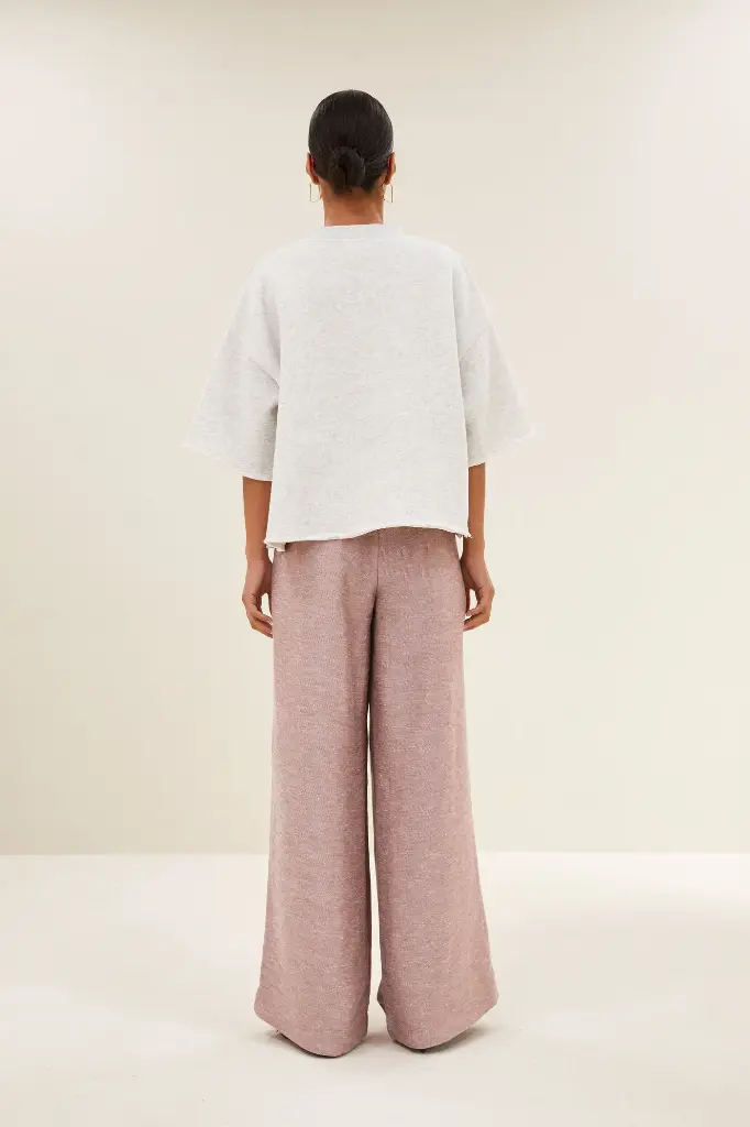 By Bar - Willow Lucky Top - 815 light grey melee