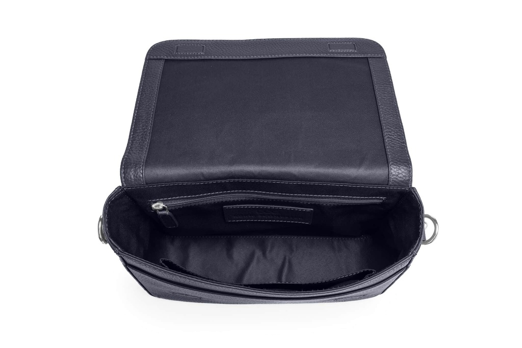 SMILLA NEU | nachtblau | silber | genarbt