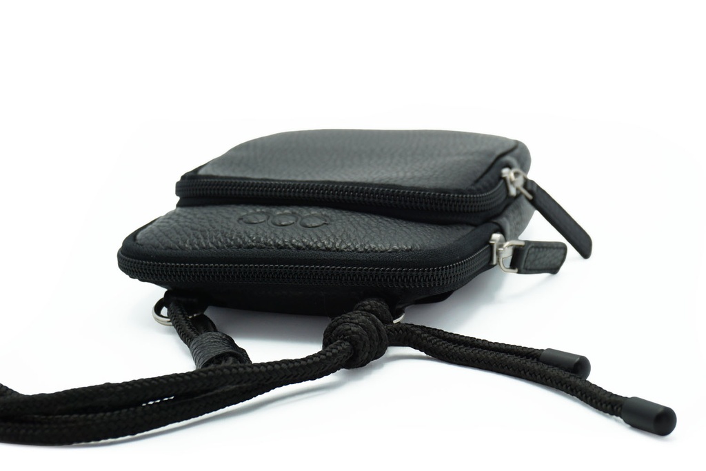 TORGE | schwarz | silber | genarbt