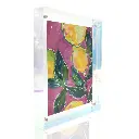 Mea Living - Neon Bilderrahmen Acryl Clear Rainbow 18x24 cm