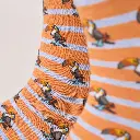 Billybelt - Baumwollsocken Animal TOCO gestreift