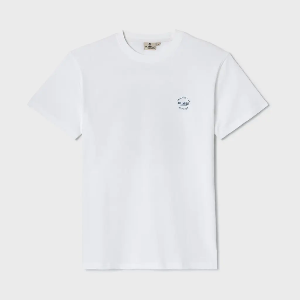 Billybelt - T-Shirt Bio-Baumwolle Dolce Vita - White