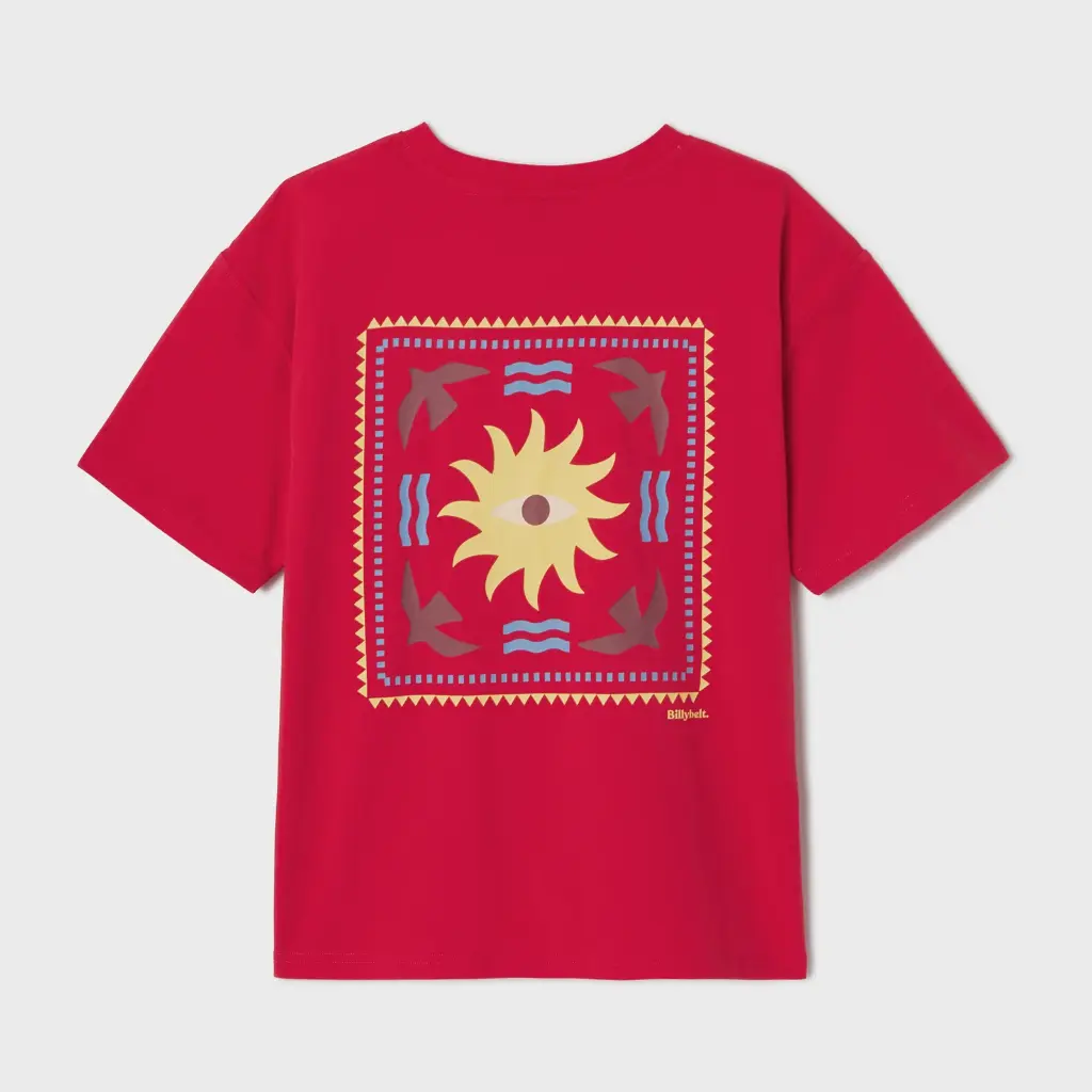 Billybelt - T-Shirt Biobaumwolle - Rot