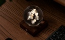 Gingko Design - Amber Crystal Light - Jellyfish