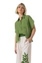 Caroline Biss - LIGHTWEIGHT BLOUSE palmtree