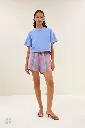 By Bar - Isa Rainbow Shorts - 910 Rainbow Stripe
