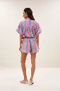 By Bar - Sunny Rainbow Pleats Blouse - 910 Rainbow Stripe