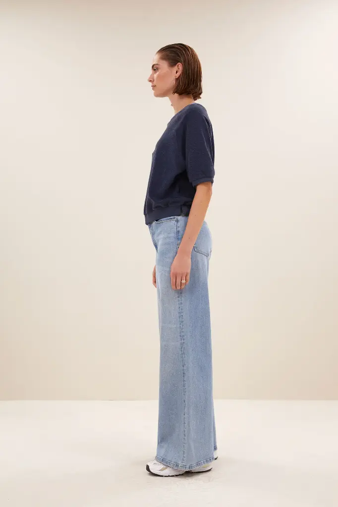 By Bar - Neva Slub Top - 856 midnight