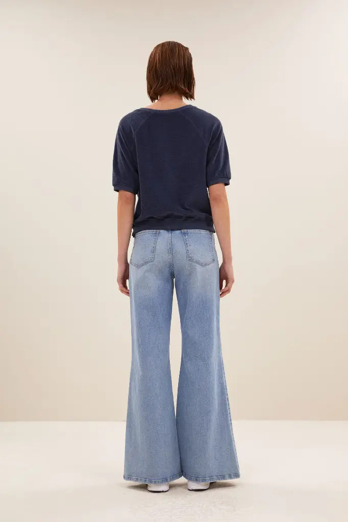 By Bar - Neva Slub Top - 856 midnight