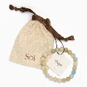 Soï Copenhagen - Armband Essential Amazonite Stretch Bracelet