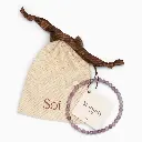 Soï Copenhagen - Armband Petite Amethyst Stretch Bracelet