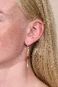 Soï Copenhagen - Ohrringe Ella Red Jade Earrings - Passion