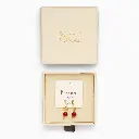 Soï Copenhagen - Ohrringe Ella Red Jade Earrings - Passion