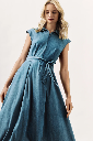 Scapa - Dress Bodi Denim Blue