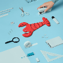 Don Fisher - Etui Federmäppchen Täschchen Portemonnaie LOBSTER case