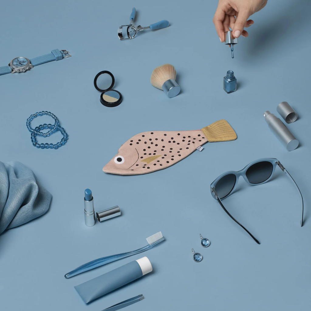 Don Fisher - Etui Täschchen Federmäppchen Portemonnaie REDFISH case