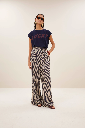 By Bar - Tobi Striped Speed Top - 592 uniform blue