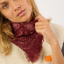 Billybelt - Tuch Bandana femme ALICE - bordeaux - 70x70cm