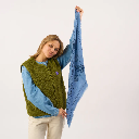 Billybelt - Tuch Bandana femme SACHA - Blue - 70x70cm