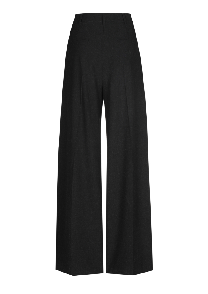 Caroline Biss - CITY-CHIC BARREL TROUSERS, NORMAL WAIST charcoal