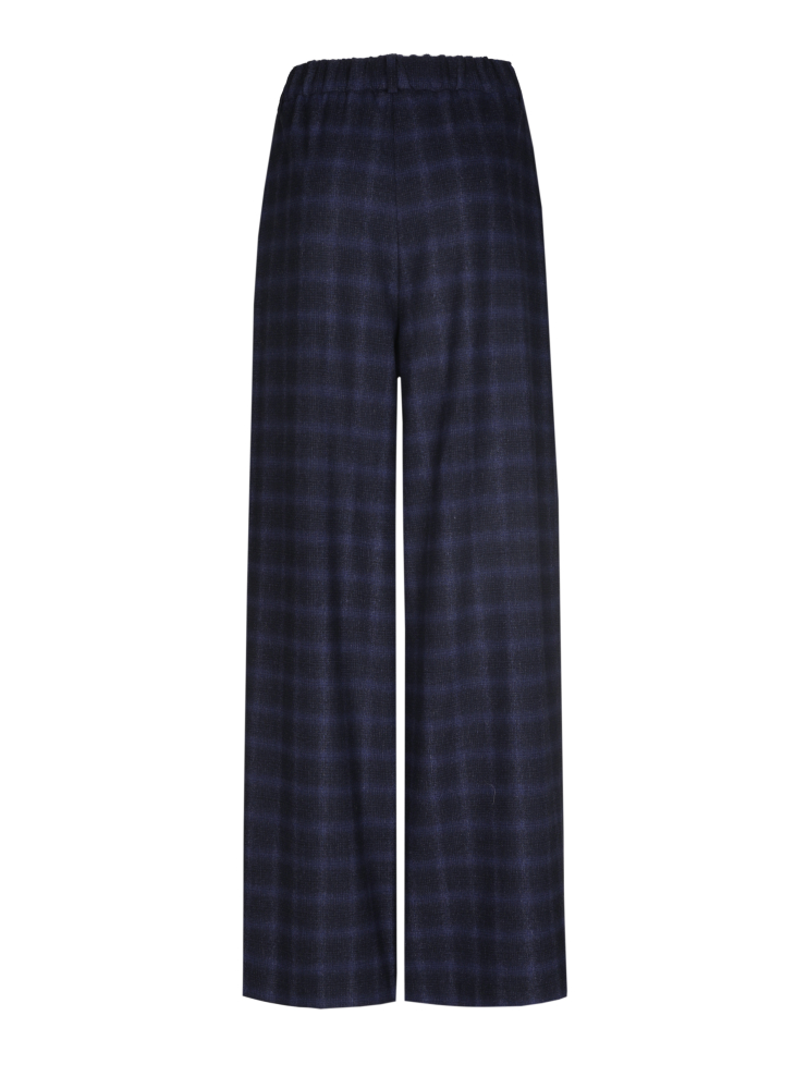 Caroline Biss - CITY-LOOK TROUSERS, ELASTICATED WAIST navy