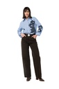 Caroline Biss - DENIM TROUSERS, NORMAL WAIST brown