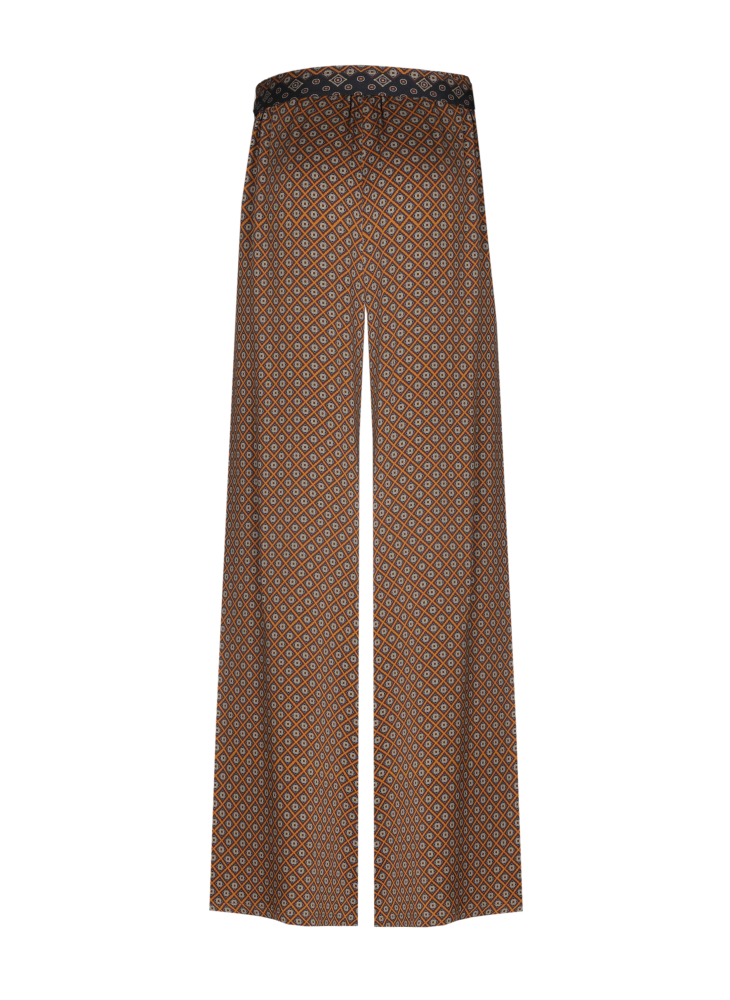 Caroline Biss - RETRO TROUSERS, ELASTICATED WAIST multi colour