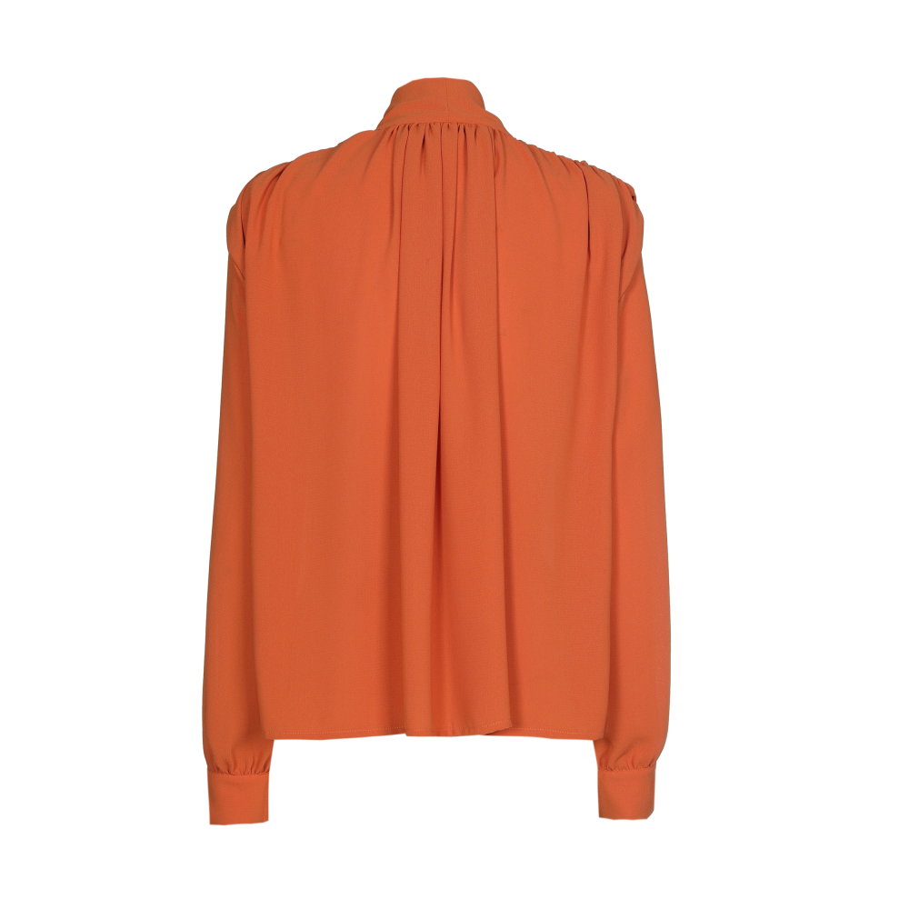 Caroline Biss - TUNIC BLOUSE WITH SHOULDER EFFECT orange