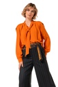 Caroline Biss - TUNIC BLOUSE WITH SHOULDER EFFECT orange