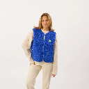 Billybelt - Sherpa Weste ärmellos - Electric blue
