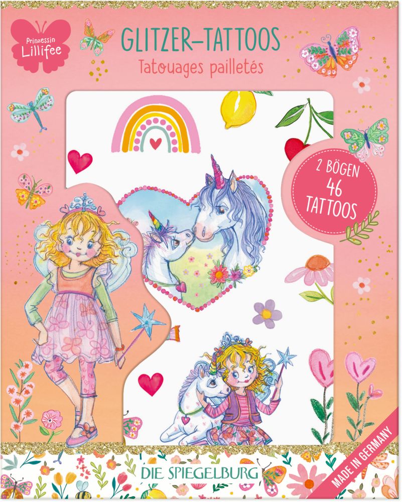 Coppenrath - Tattoos - Prinzessin Lillifee - mit Glitzer