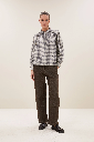 By Bar - Maia Check Blouse - 834 ash grey check