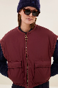 By Bar - Gio Sleeveless Jacket - 325 wine